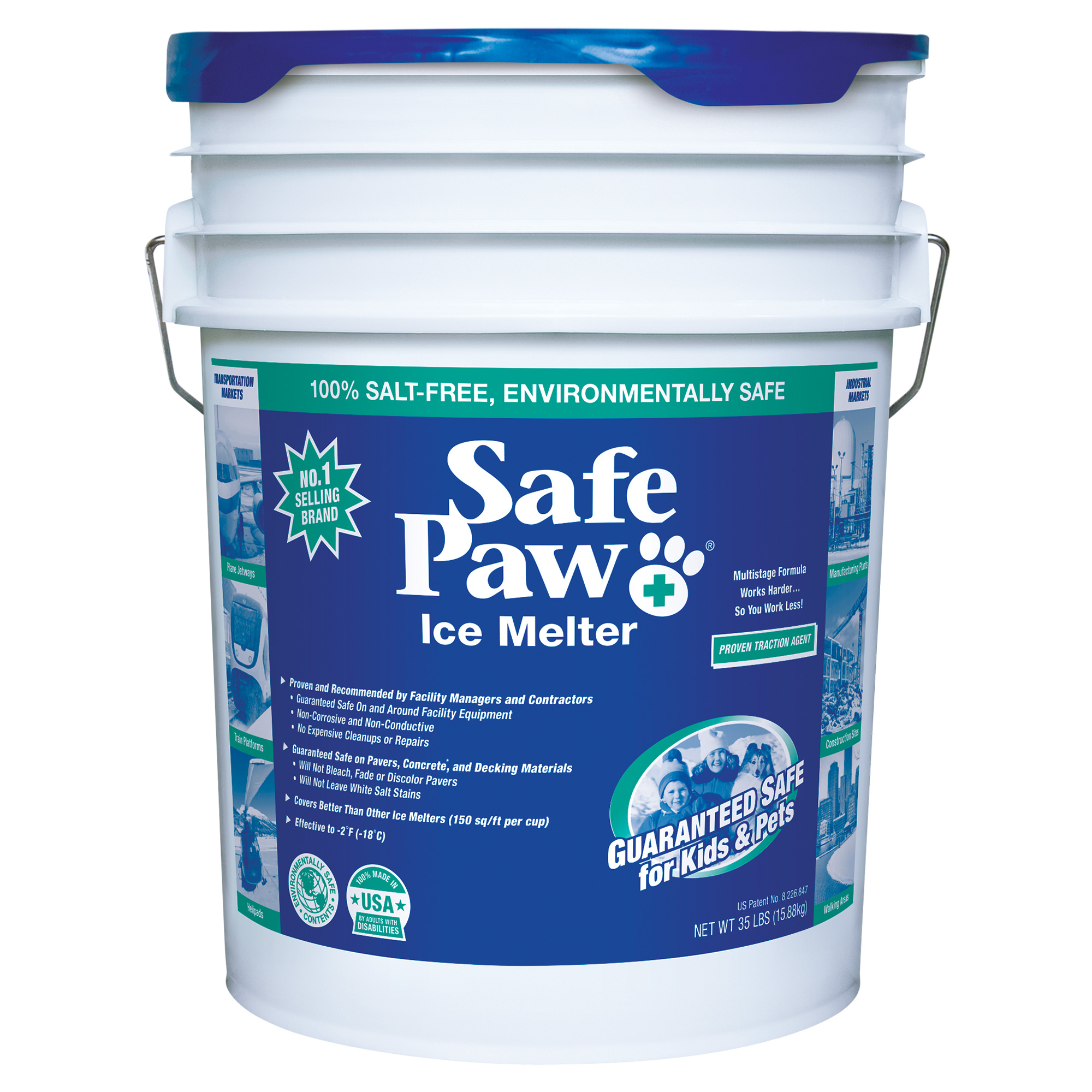 Safe Paw Concrete Safe Ice Melt Best Ice Melt Safe For Concrete