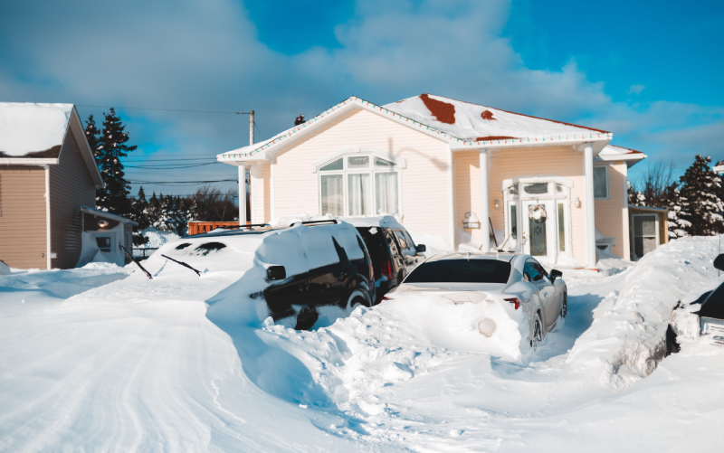 Forget Snow Blowers. Buy Heated Snow Melting Mats.