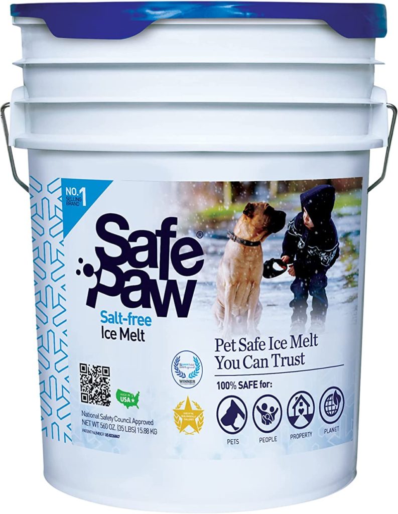 safe paw ice melt safe for concrete