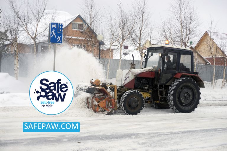 Snowblowing Vs Ice Melt