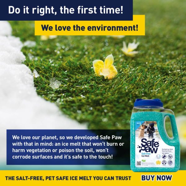 Eco Friendly Ice Melt Safe Paw Ice Melter