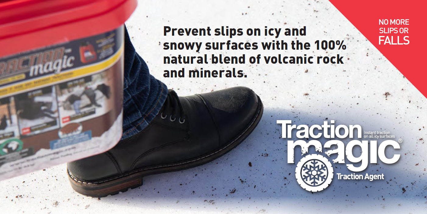 Instant Traction In Icy Driveways