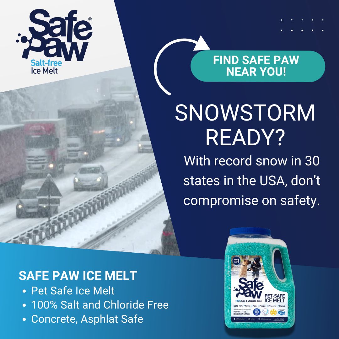 Safe Paw Ice Melt -Pet Safety