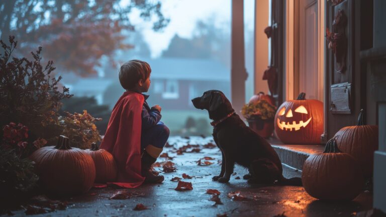 Halloween Night Weather How to Keep Pets Warm & Calm